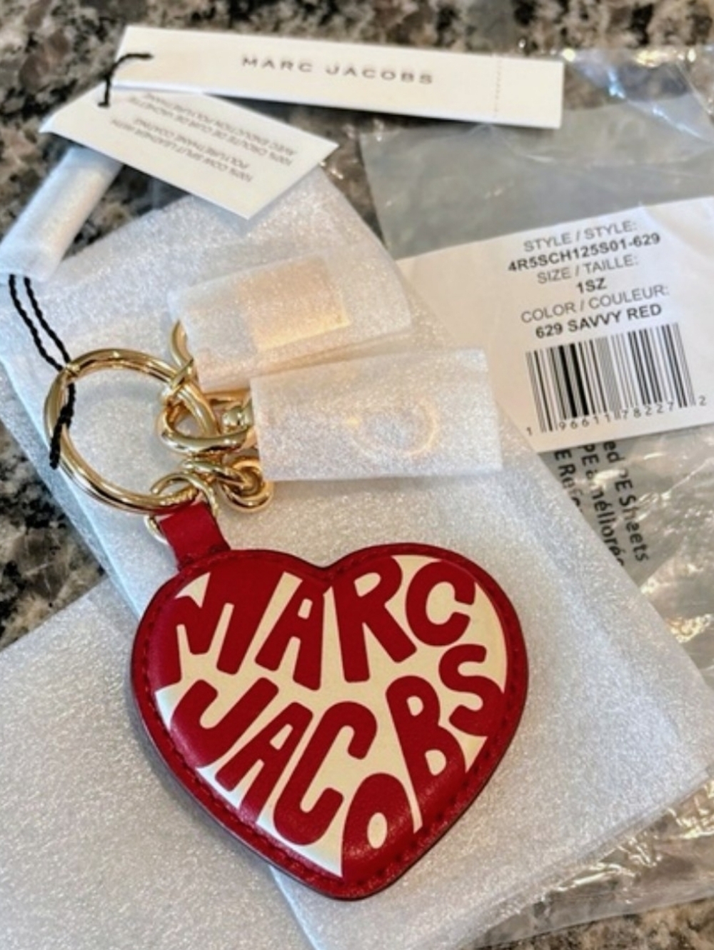 Marc Jacobs Bag Charm NWT